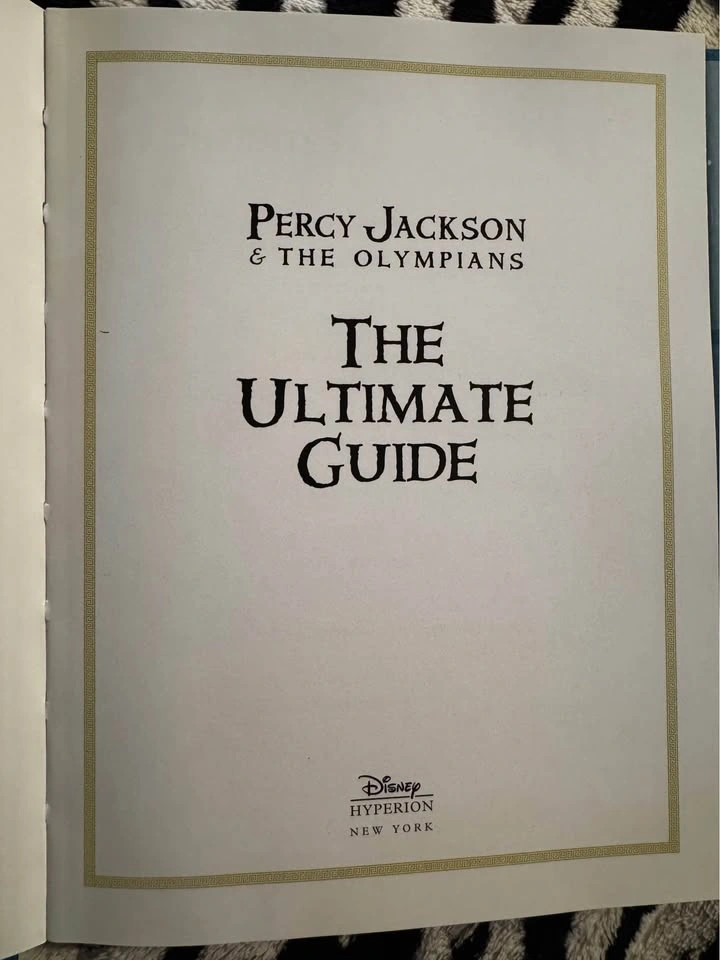 Percy Jackson and the Olympians Hardcover The Ultimate Guide - photo 5