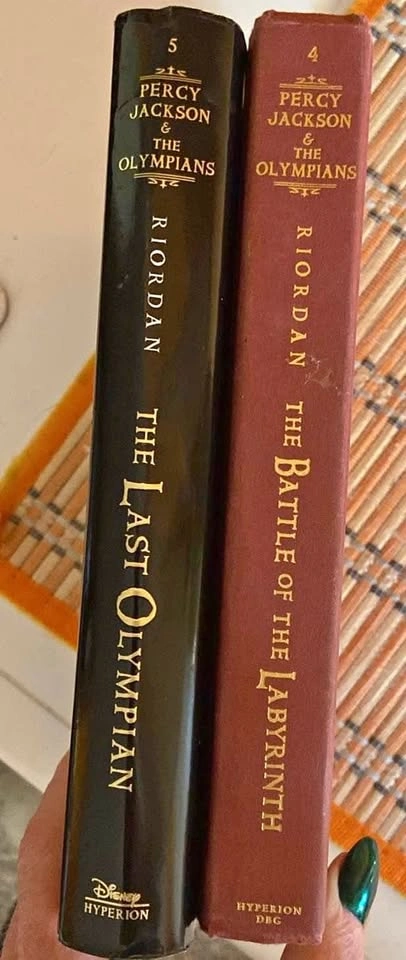 Percy Jackson & The Olympians Books 4 & 5 by Rick Riordan