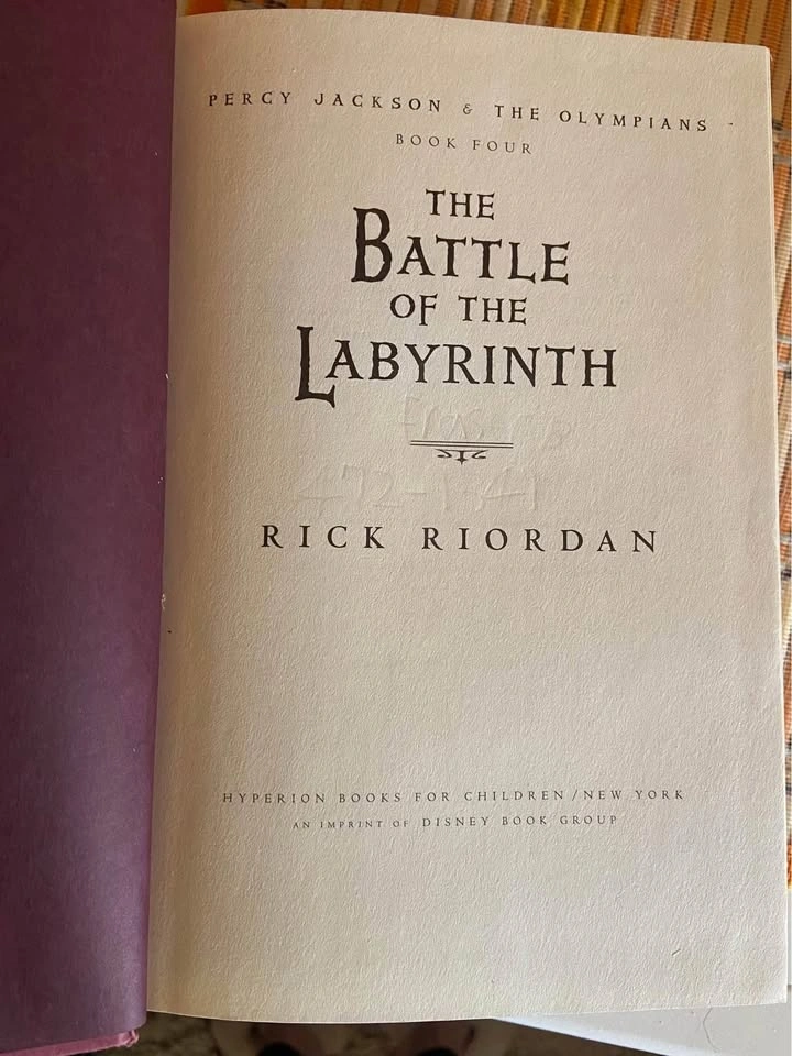 Percy Jackson & The Olympians Books 4 & 5 by Rick Riordan - photo 3