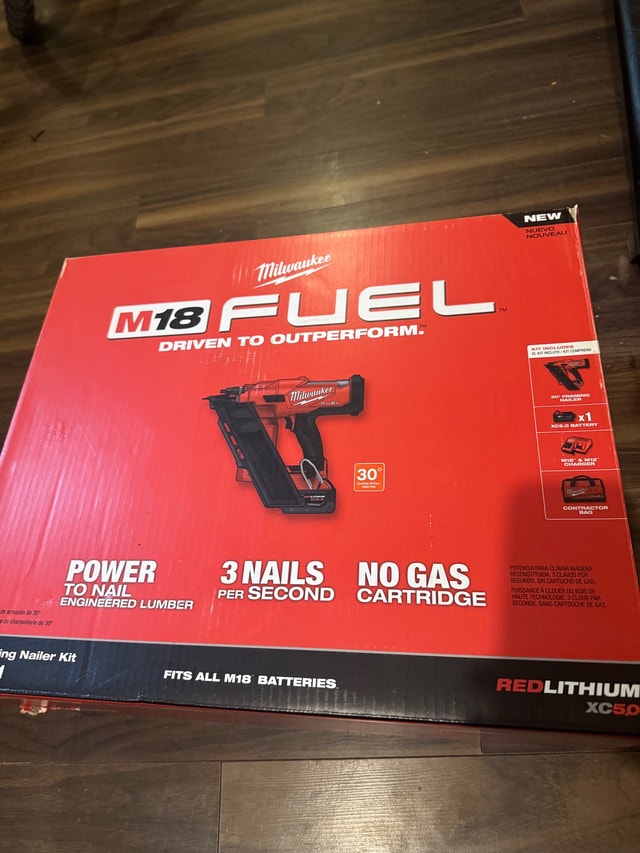 m18 fuel nail gun Milwaukee - photo 5