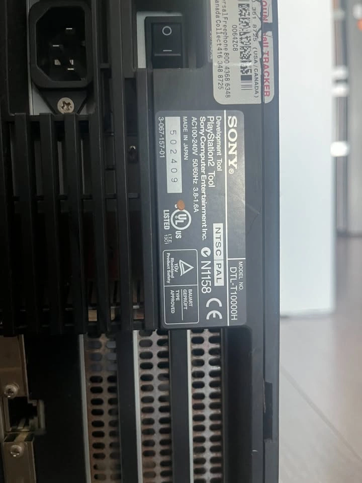 RARE Sony PlayStation 2 TOOL Development Kit – DTL-T10000H - photo 5