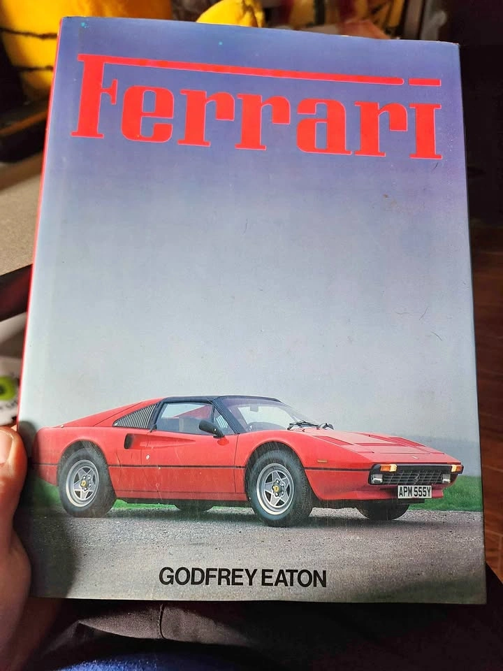 Vintage Ferrari by Godfrey Eaton Hardcover 🏈 Book