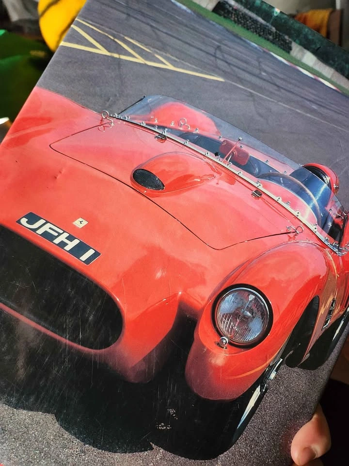 Vintage Ferrari by Godfrey Eaton Hardcover 🏈 Book - photo 2