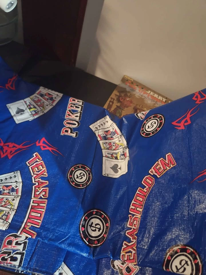 Retro Poker Theme Bundle: Tablecloth, Ceramic Dish, 🏈 - photo 5