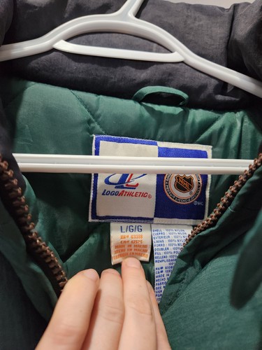 RARE Vintage 90s Logo Athletic Dallas Stars NHL Puffer Jacket 🏈 - photo 4