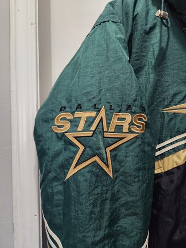 RARE Vintage 90s Logo Athletic Dallas Stars NHL Puffer Jacket 🏈 - photo 5