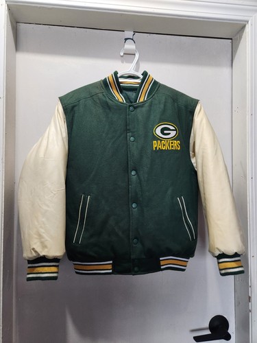 Vintage Green Bay Packers Reversible NFL JacketYouth 🏈
