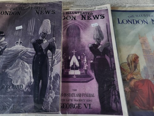 Vintage The Illustrated London News Magazine Lot 1936-1952 🏈 - photo 3