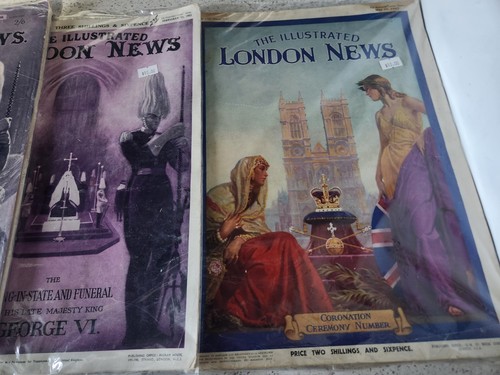 Vintage The Illustrated London News Magazine Lot 1936-1952 🏈 - photo 4