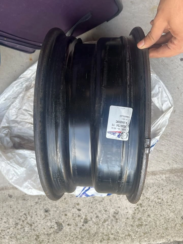 Set of 2 Black Steel Rims (16x6.5 | 5x114.3) – Perfect for Winte - photo 2