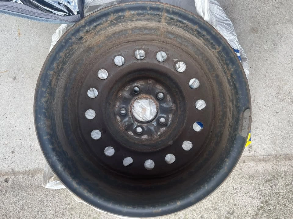 Set of 2 Black Steel Rims (16x6.5 | 5x114.3) – Perfect for Winte - photo 3