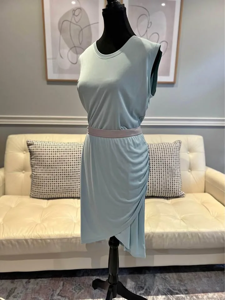 BCBG baby b blue dress thumbnail