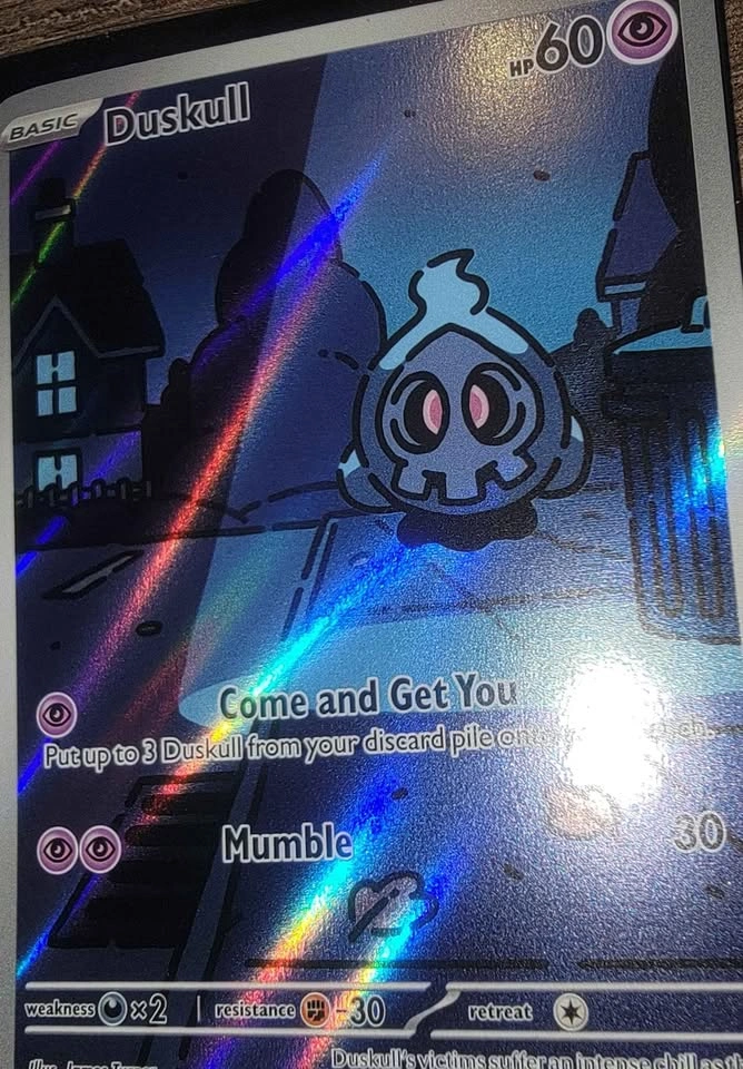 Like NEW! Pokémon Duskull 68/64 - photo 2