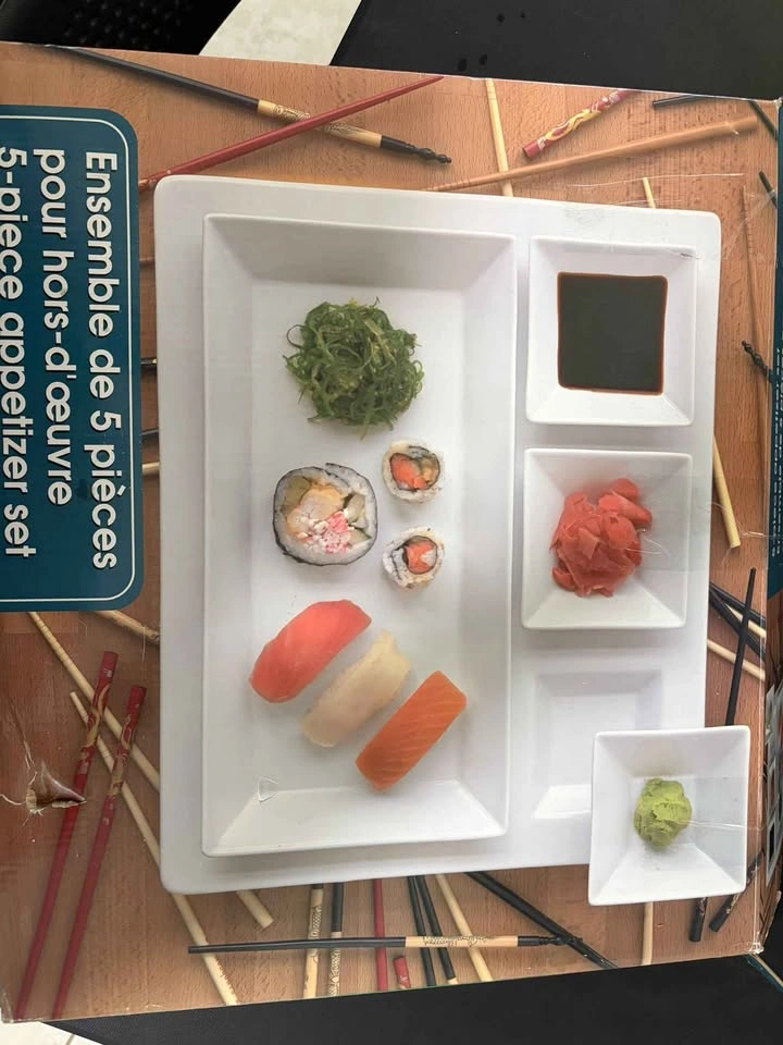 Costco Stoneware Appetizer Serving Ensemble, 5 piece - photo 5