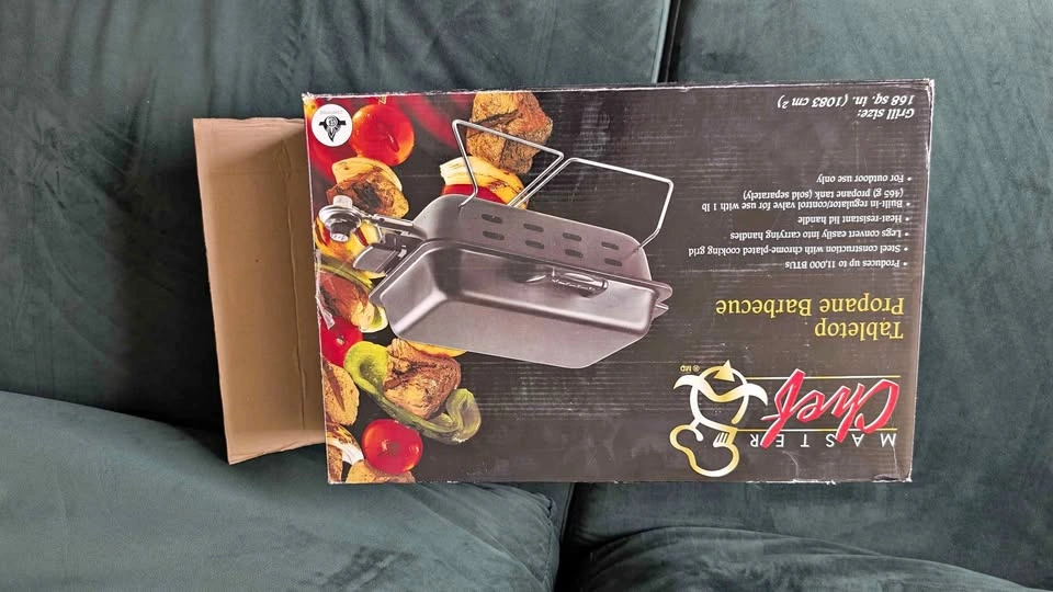 Master Chef Tabletop Propane Barbecue