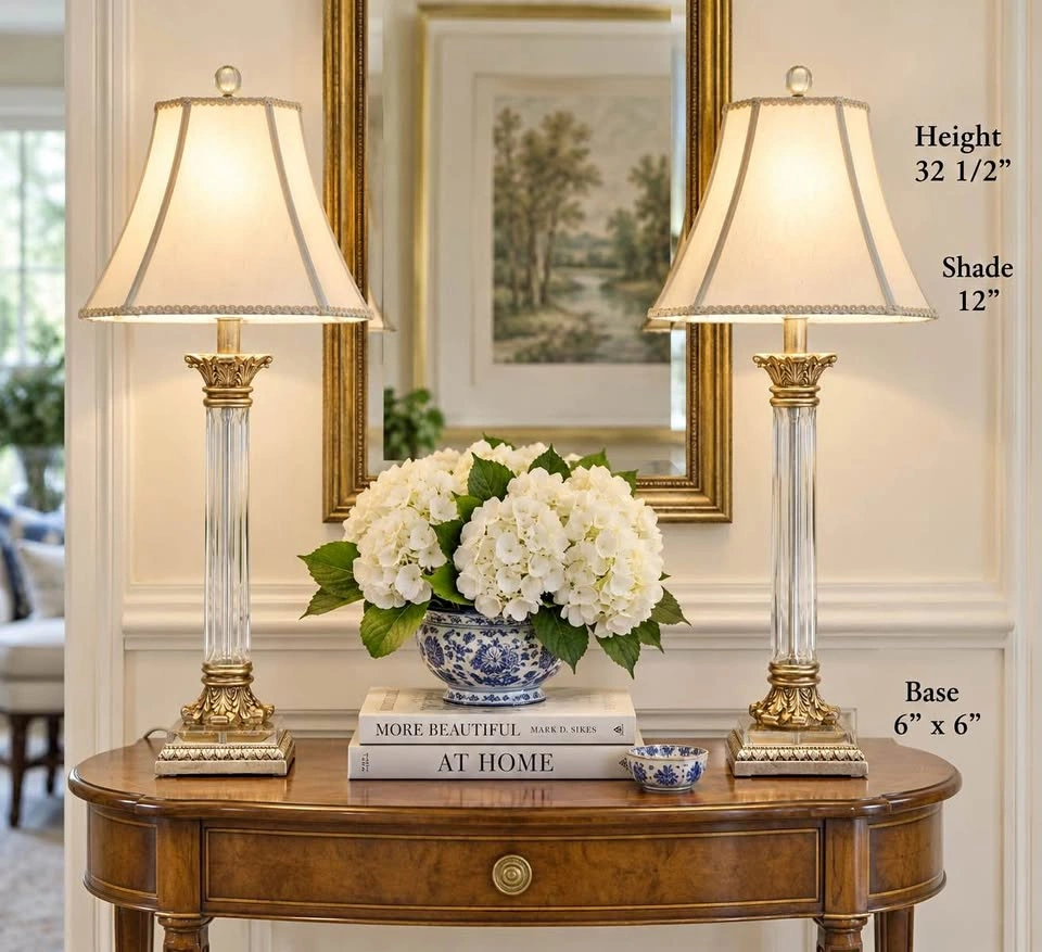 PAIR Table Lamps VTG Neoclassical