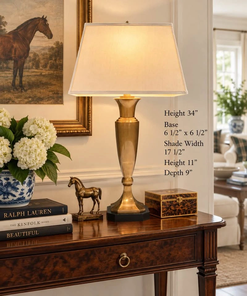 Table Lamp VTG Ethan Allen Classic Urn - photo 2