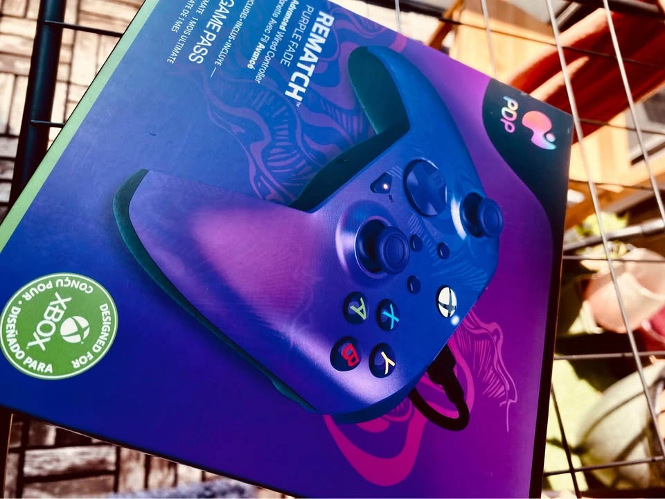 PDP REMATCH Purple Fade Wired Xbox Controller - photo 4