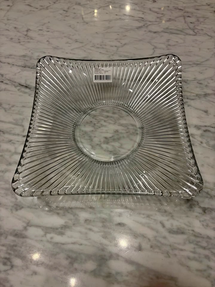 Mikasa Diamond Fire 12" Square Platter - BNIB