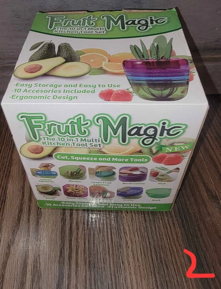 NEW! Fruits Plant Multi Kitchen Tool Set $30 - photo 2