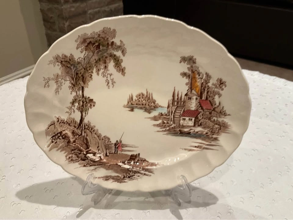 Gallery Wall Plates Vintage Curated Johnson Brothers & Wood & So - photo 3