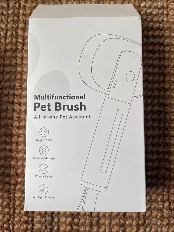 Katmus Rechargeable Self-Cleaning Pet Grooming Brush - photo 2