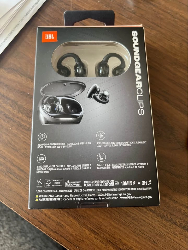 Factory sealed JBL SoundGear Clips - photo 2