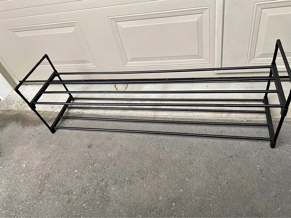Shoe Rack | 2 Tier Shoe Rack | UNASSEMBLED