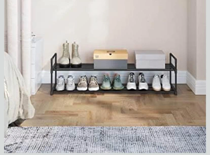 Shoe Rack | 2 Tier Shoe Rack | UNASSEMBLED - photo 4