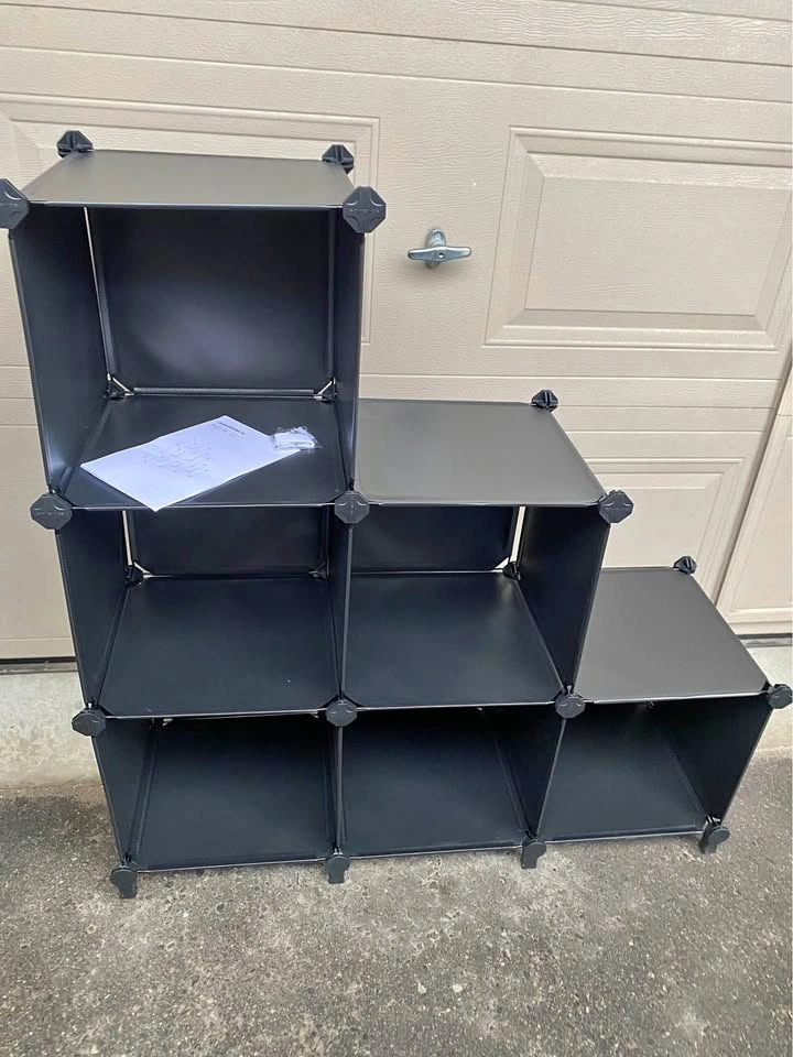 SONGMICS 6-Cube Storage Organizer UNASSEMBLED