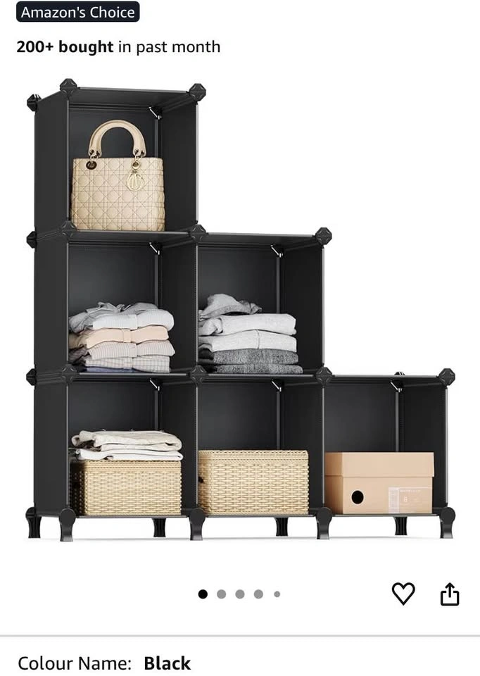 SONGMICS 6-Cube Storage Organizer UNASSEMBLED - photo 3