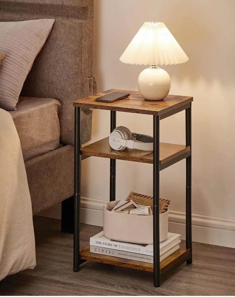 3-Tier Side Table | UNASSEMBLED | End Table | Bedside Table - photo 5