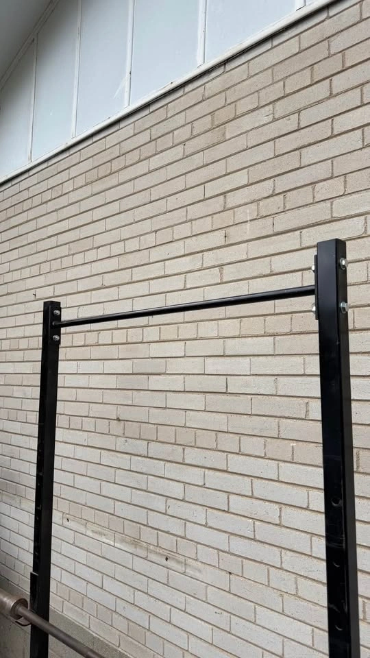 Squat Rack + 45 lb Barbell – Home Gym Setup - photo 3