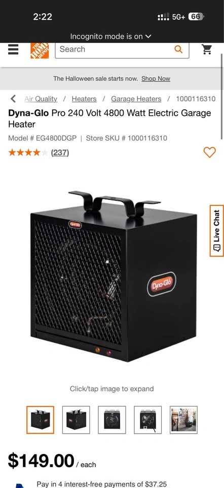 Garage Heater - photo 3