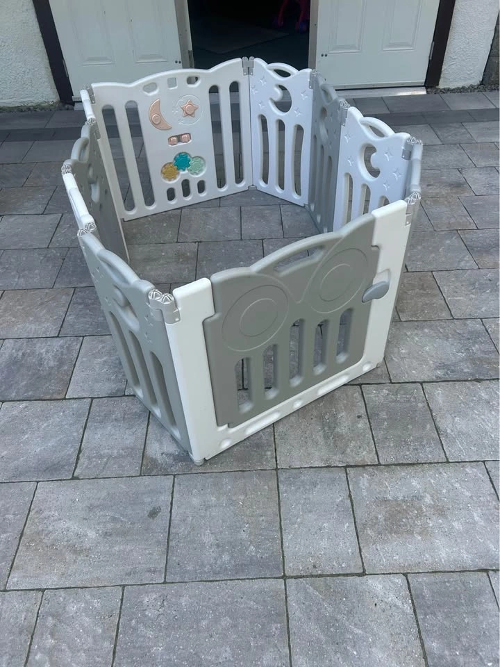 Baby Playpen with Gate and Activity Panel - photo 2