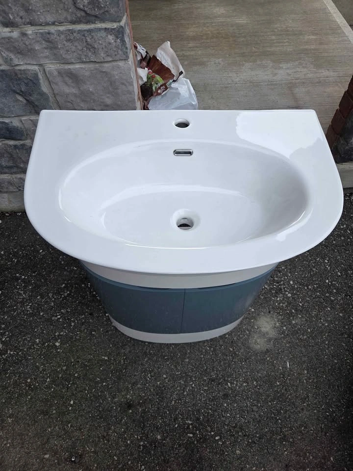 Modern Bathroom Vanity with Sink - photo 2