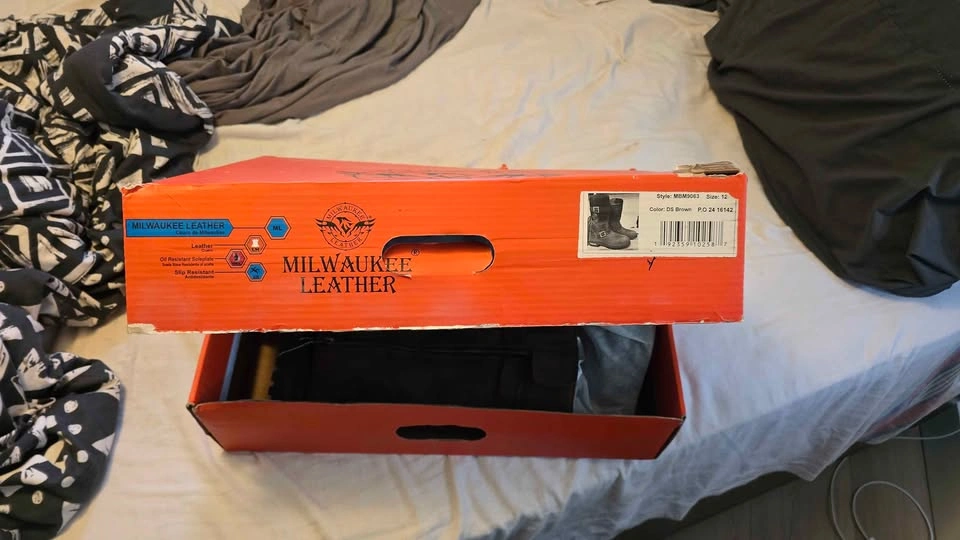 Milwaukee Leather MBM9063 Motorcycle Engineer Riding Boots - photo 4