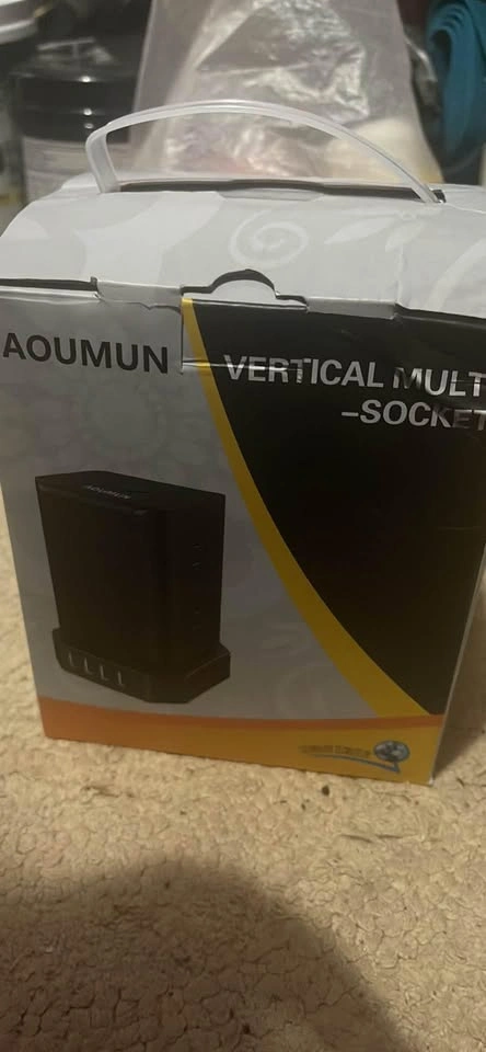 AOUMUN Vertical Multi-Socket Tower Power