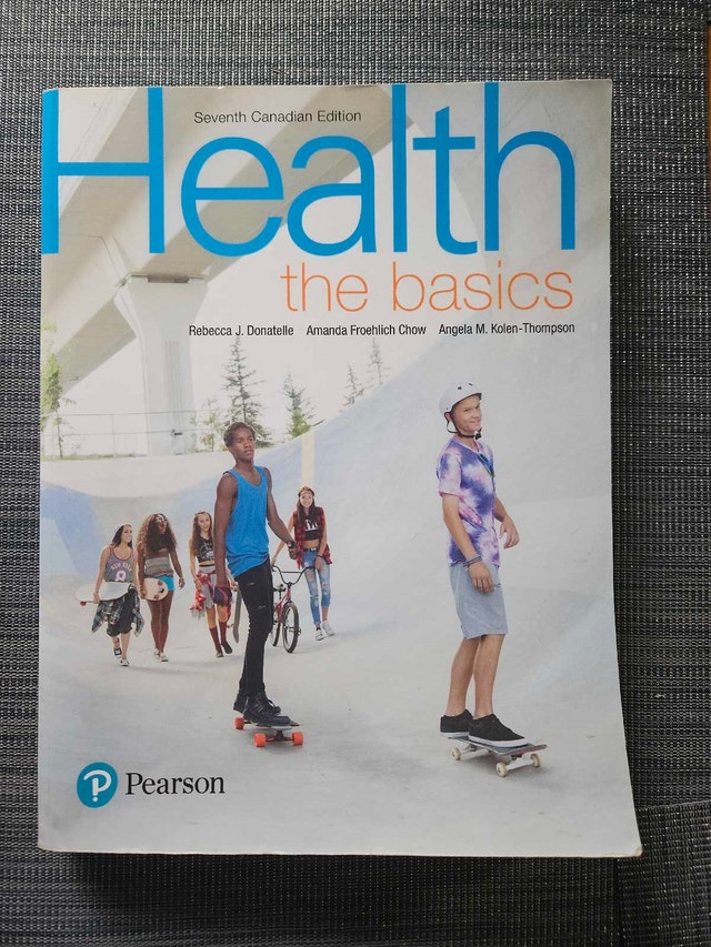 Health: The Basics Seventh Canadian Edition Textbook