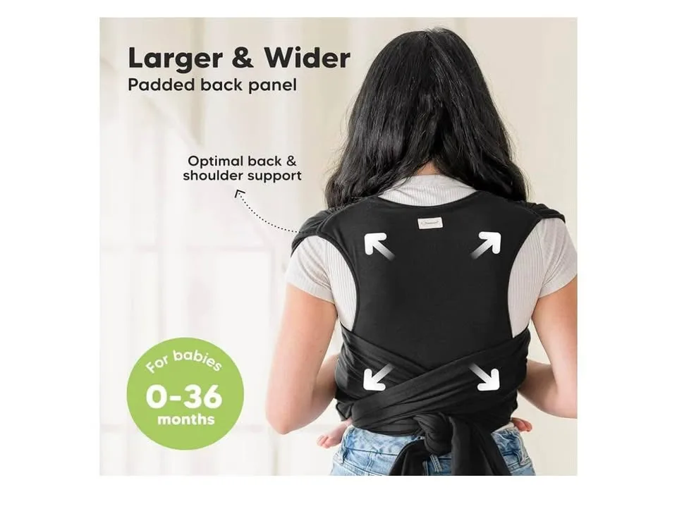 KeaBabies Baby Wrap Carrier Ring Sling image indicator(3)