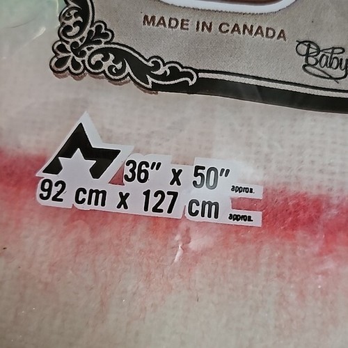 Vintage baby blanket gender neutral made by Plessis - photo 3