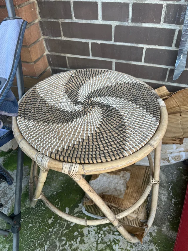 Woven Round Stool thumbnail