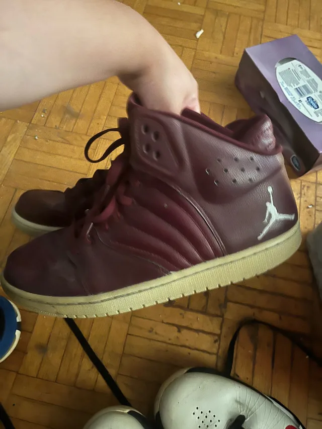 Jordan Flight 45 High Burgundy thumbnail
