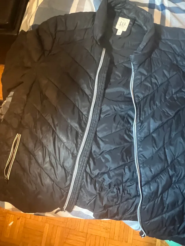 GAP Black Puffer Jacket thumbnail