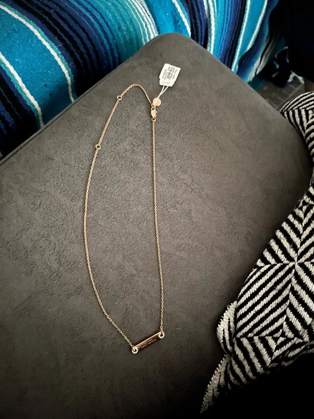 Michael Kors Gold Bar Necklace - New with Tag thumbnail