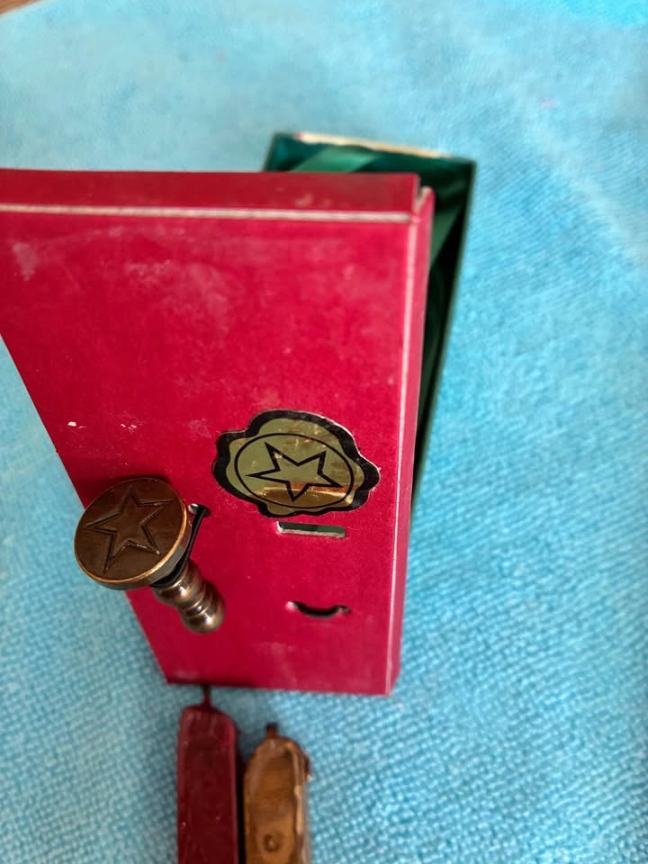 Vintage Stuart Houghton Brass Wax Seal Set – Christmas Edition - photo 3