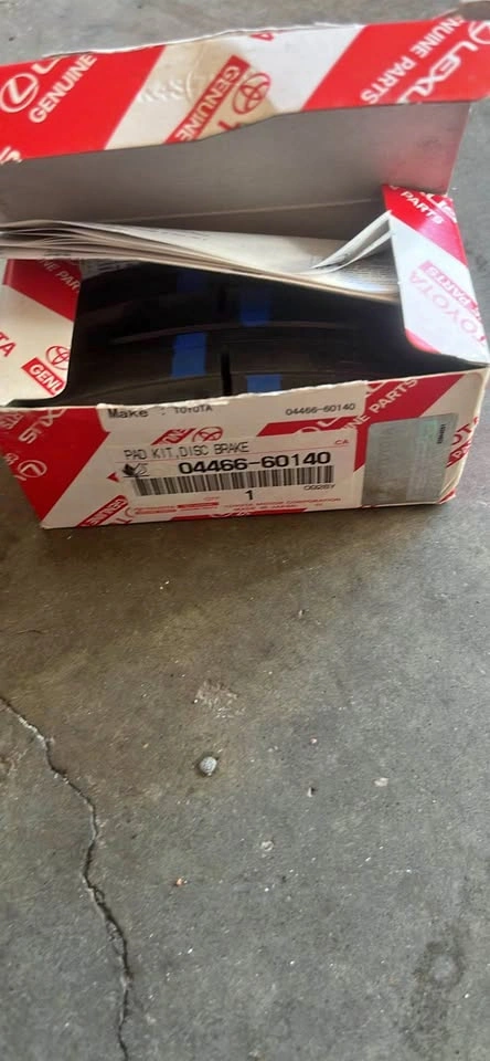 2010-2024 disc brakes Toyota