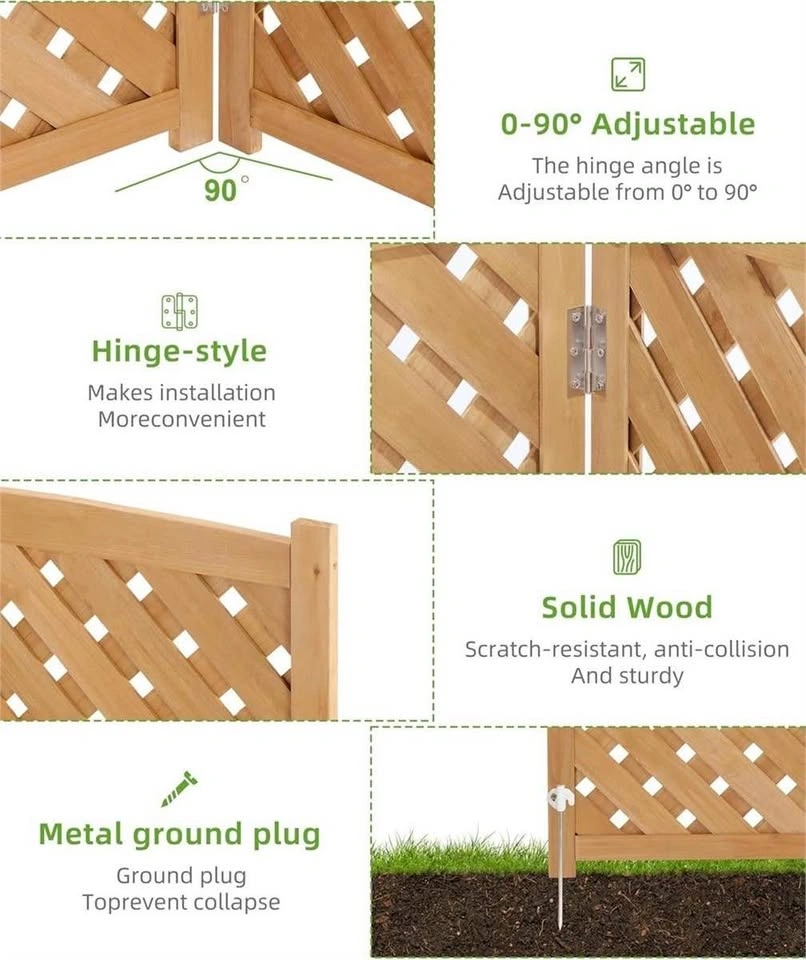 Wooden air conditioner screen - photo 2