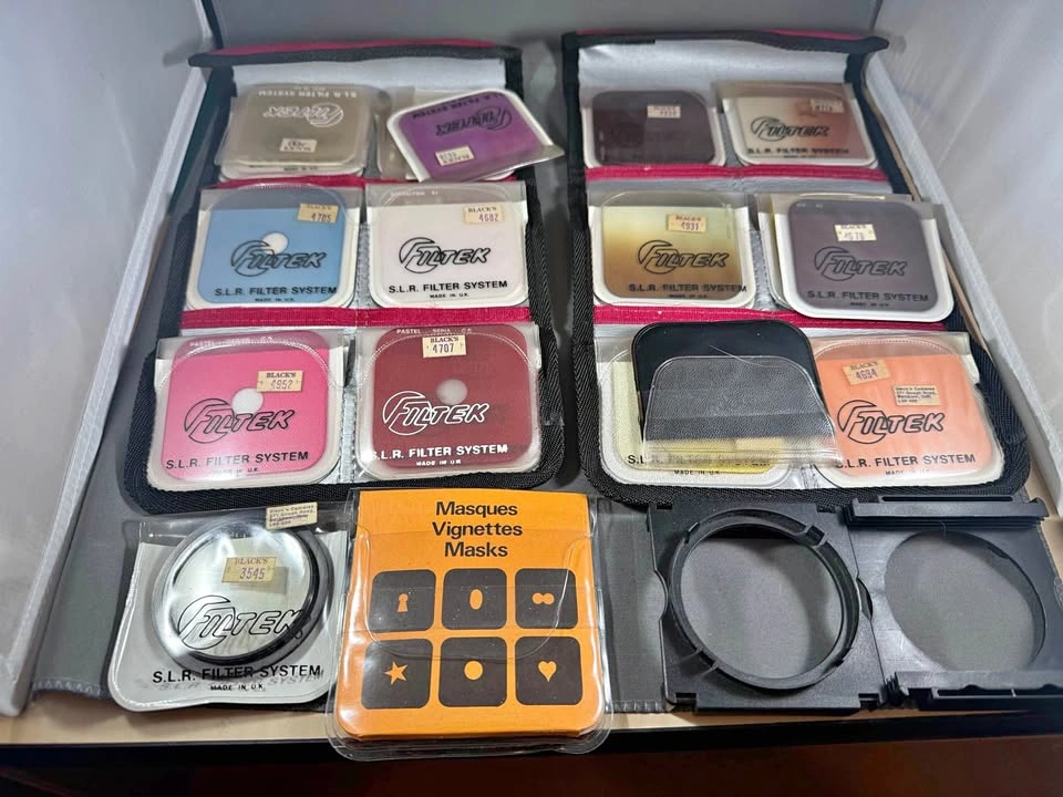 Vintage Filtek SLR Camera Filter System Lot