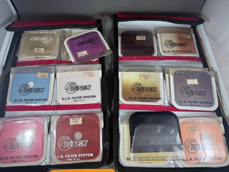 Vintage Filtek SLR Camera Filter System Lot - photo 3